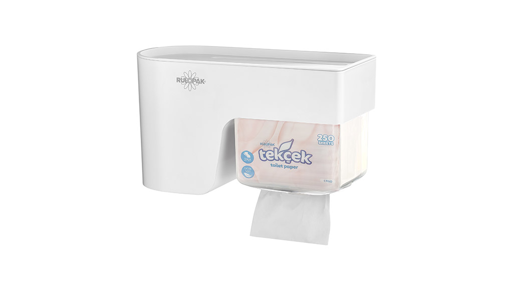 Rulopak Multitask Tekçek WC Dispnenseri Beyaz